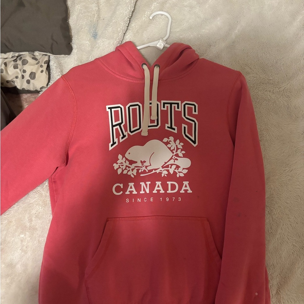 Roots Coral Hoodie